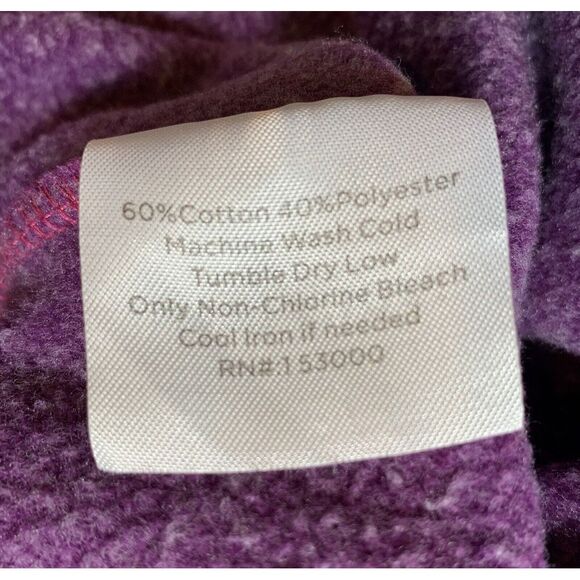 Ivory Ella Mauve & Purple Elephant Sweatshirt Women's Size Small - 237 - Picture 9 of 11